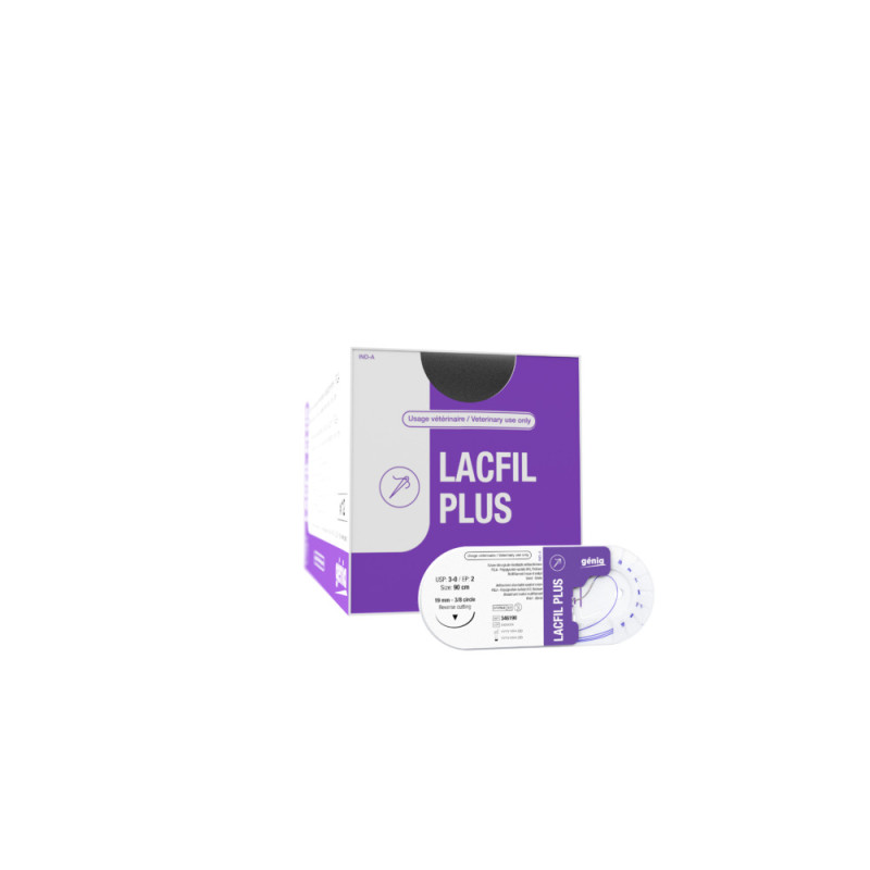 LACFIL PLUS - SWAGED SUTURE NEEDLES